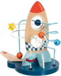 Jucărie educativă Rachetă - buclă motorică mini