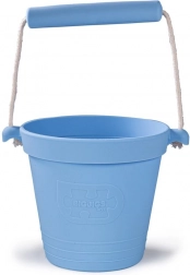 Găletușă de plajă din silicon, albastru deschis BIGJIGS