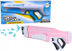 Pistolă cu apă automată roz 350 ml