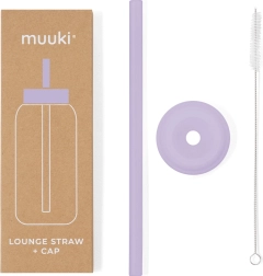 Paie lounge cu capac Pastel Lilac