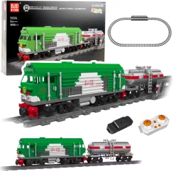 Set de construcție tren RC cu cisternă, 1090 piese
