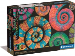 Puzzle 500 piese Compact Curly Tails