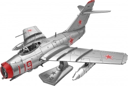 Puzzle 3D metalice METAL EARTH – avion MiG‑15