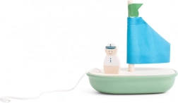 Velier din lemn pentru copii cu căpitan