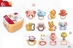 Set de zornăitoare 12 bucăți în valiză