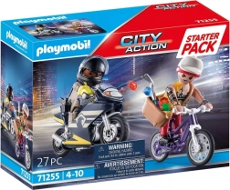 PLAYMOBIL City Action set de început: unitatea de poliție specială cu hoțul de bijuterii