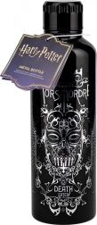 Harry Potter sticlă din oțel inoxidabil cu Semnul Întunecat