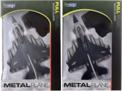 Avion metalic cu mers înapoi pe baterii