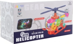 Elicopter colorat pe baterii