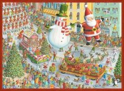 Puzzle Ravensburger Vine Crăciunul, 500 de piese
