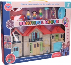 Căsuță pentru păpuși cu efecte 40 cm set