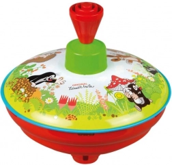 Țârâitoare rotativă Krtek cu design metalic/plastic