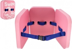 Centură și placă de înot din spumă SWIM, roz, 18,5 × 24 cm