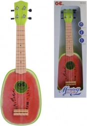 Ukulele pentru copii MaDe roșu 54 cm