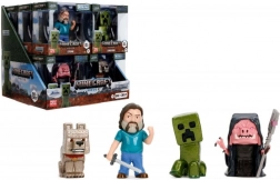Figurine metalice colecționabile Minecraft Movie 6,5 cm – 4 tipuri