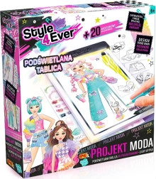 Proiect modă – tablă luminoasă pentru design