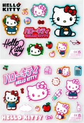 Autocolante 3D HELLO KITTY – set 32 buc