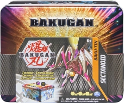 Cutie metalică Bakugan cu Bakugan exclusiv s4