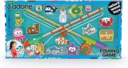 Joc magnetic din lemn Pescuit