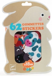 Djeco primele mele autocolante – animăluțe de la fermă