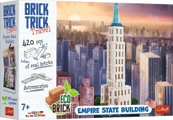 Set de construcție TREFL BRICK TRICK Travel: Empire State Building XL (420 piese)