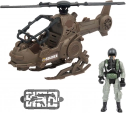 Elicopter militar cu pilot 23 cm