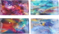 Mapă din plastic pentru documente cu capsă, Spațiu 23,5 × 33,5 cm