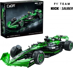 Set de construcție CaDA mașină de curse F1 KICK SAUBER 1:8