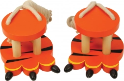 Lăbuțe de Lemn Mersul Tigrului