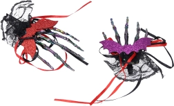 Set agrafe de păr pentru carnaval în formă de schelet