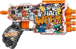 Pistol manual Fast Pioneer cu 12 gloanțe moi