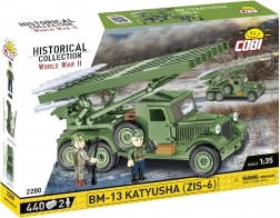 Set de construcție BM-13 KATUȘA (ZIS-6) 1:35