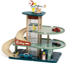 Classic World parcare pe mai multe niveluri cu mașini, elicopter, spălătorie și stație de alimentare