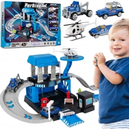 Woopie garaj și parcare de poliție, secție, 43 piese