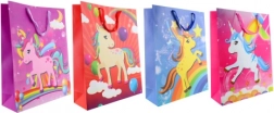 Pungă cadou Unicorn – pungă de hârtie uriașă 43 × 55 × 15 cm