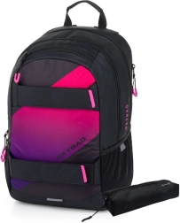 Rucsac pentru elevi cu penar Oxybag Sport Ombre girl, 24 l