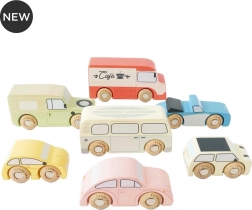 Set de mașinuțe din lemn Vintage Le Toy Van