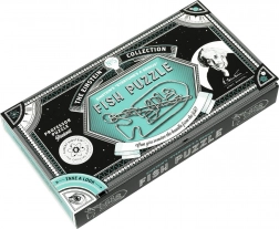 Professor Puzzle puzzle metalic Albert Einstein: Fish Puzzle