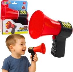 Megafon interactiv de pompieri pentru copii cu efecte sonore