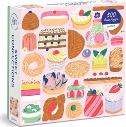 Puzzle pătrat Dulciuri 500 piese GALISON