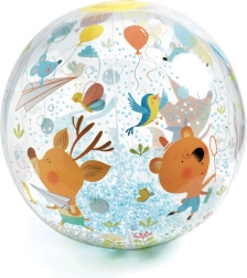 minge gonflabilă cu biluțe djeco