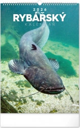 Calendar de perete Pescuit 2026