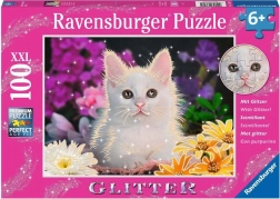 Puzzle Ravensburger strălucitor Pisica XXL 100 piese
