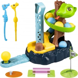 Joc pentru copii mini-golf WOOPIE SNAKE GOLF cu obstacole