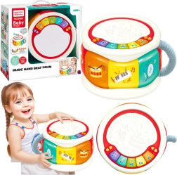 Mare tambur interactiv educativ pentru copii colorat