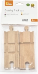 Intersecție din lemn pentru traseu de trenulețe 2 buc VIGA