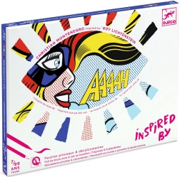 DJECO Set de artă inspirată de Roy Lichtenstein