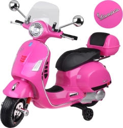 Trotinetă electrică pentru copii Vespa GTS Super cu acumulator – Roz