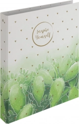 Biblioraft A4 cu mecanism cu inele Romantic Cactus, laminat, 4 cm