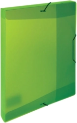 Cutie cu elastic Opaline verde A5